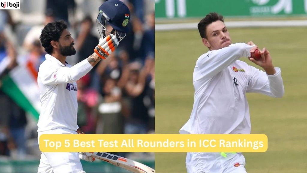Test All Rounders in ICC Rankings