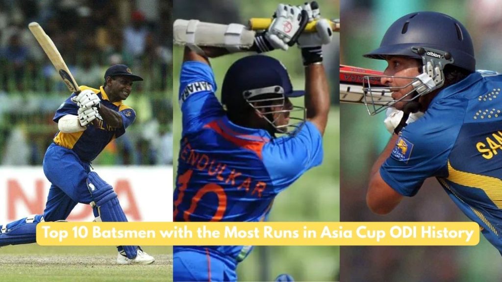 the Most Runs in Asia Cup