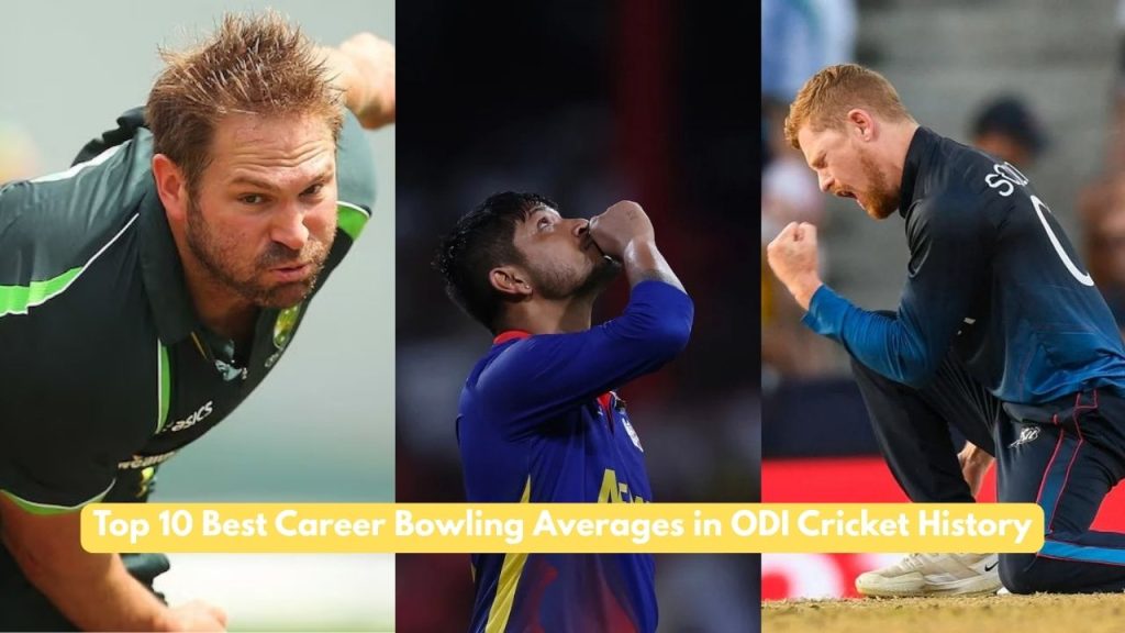 Best Career Bowling Averages in ODI