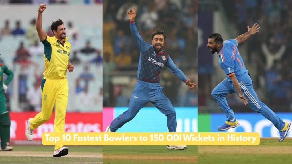 Fastest Bowlers to 150 ODI Wickets