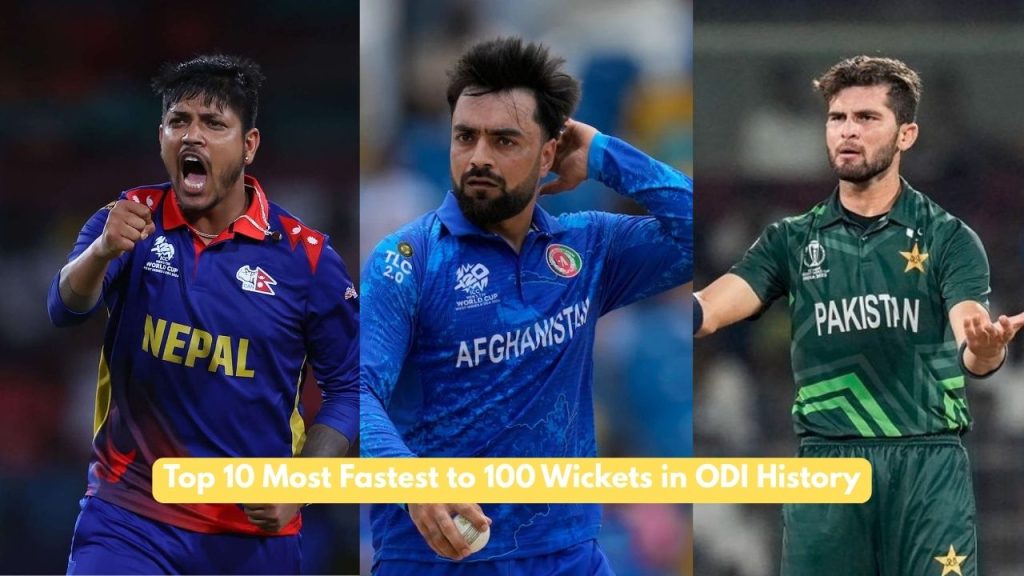 Fastest to 100 Wickets in ODI