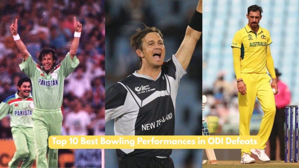 Best Bowling Performances in ODI Defeats