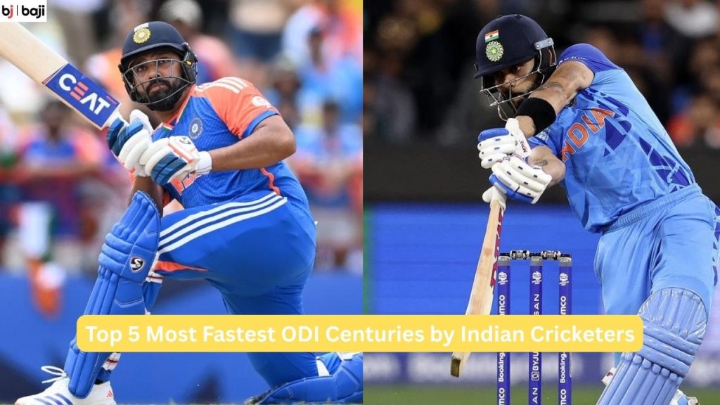 Fastest ODI Centuries by Indian Cricketers