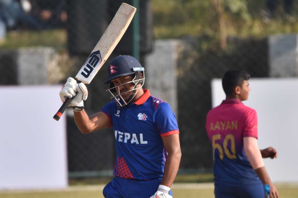 Nepal Batsmen with the Most Runs in T20 Internationals