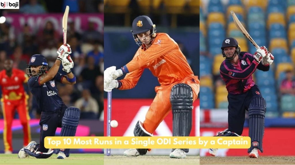 Most Runs in a Single ODI Series by a Captain