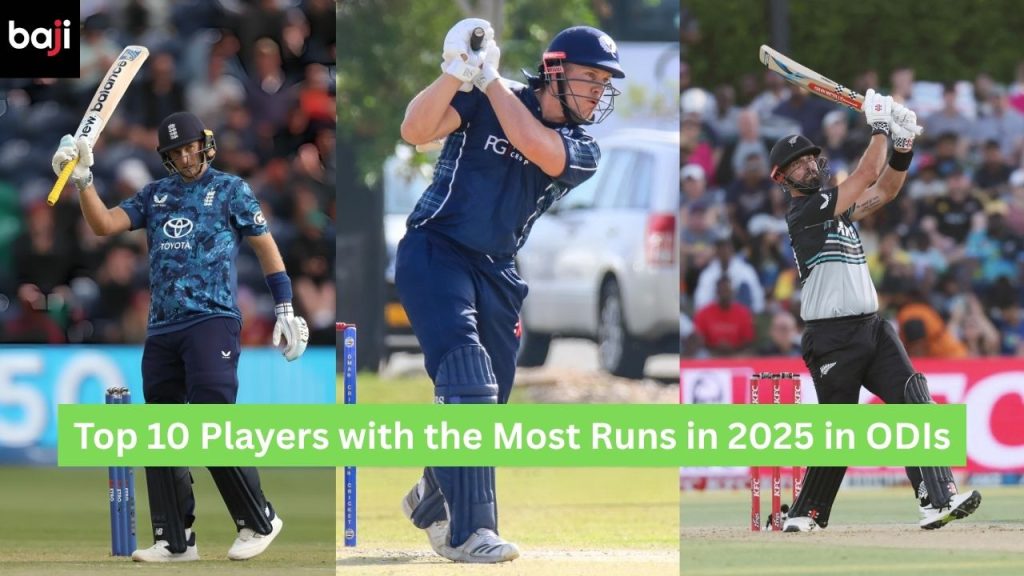 Most Runs in 2025 in ODIs
