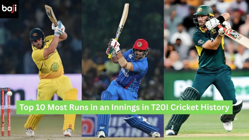 Most Runs in an Innings in T20I Cricket History