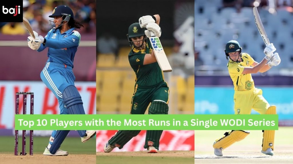 Most Runs in a Single WODI Series