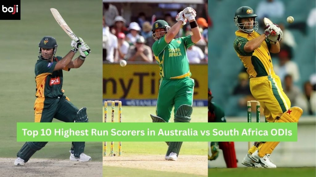 Highest Run Scorers in Australia vs South Africa ODIs