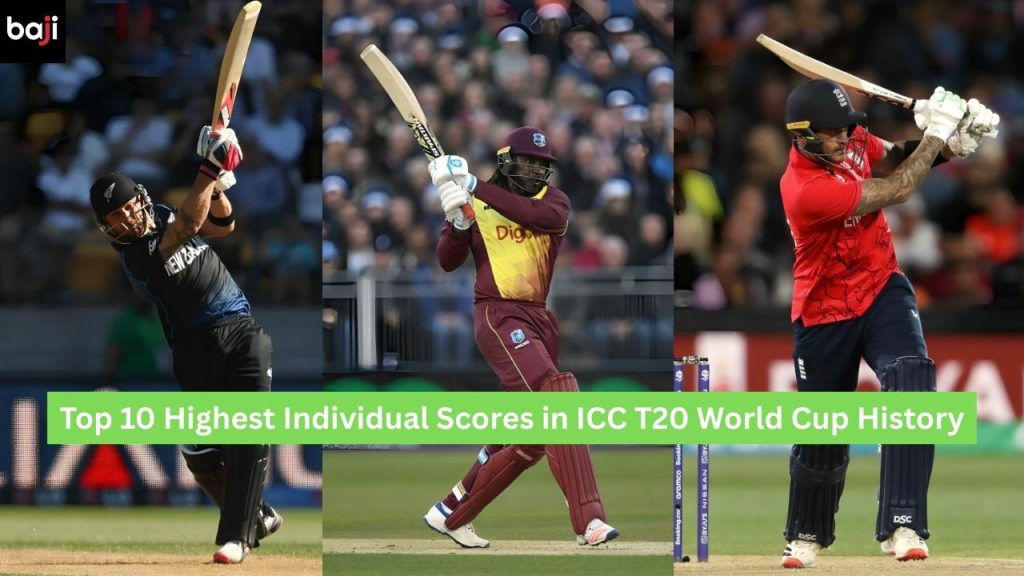 Individual Scores in ICC T20 World Cup History