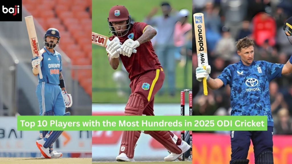 Most Hundreds in 2025 ODI Cricket